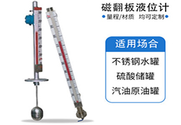 頂裝式磁翻板液位計